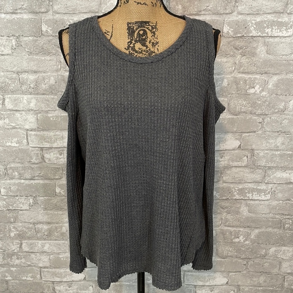 LoveMarks Thermal Cold Shoulder Top
